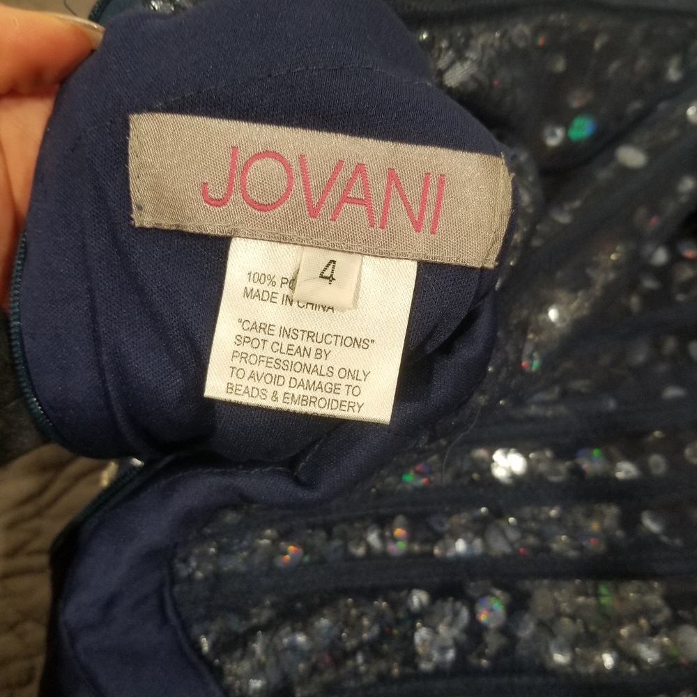 Jovani beaded corset evening dress. - Picture 13 of 16